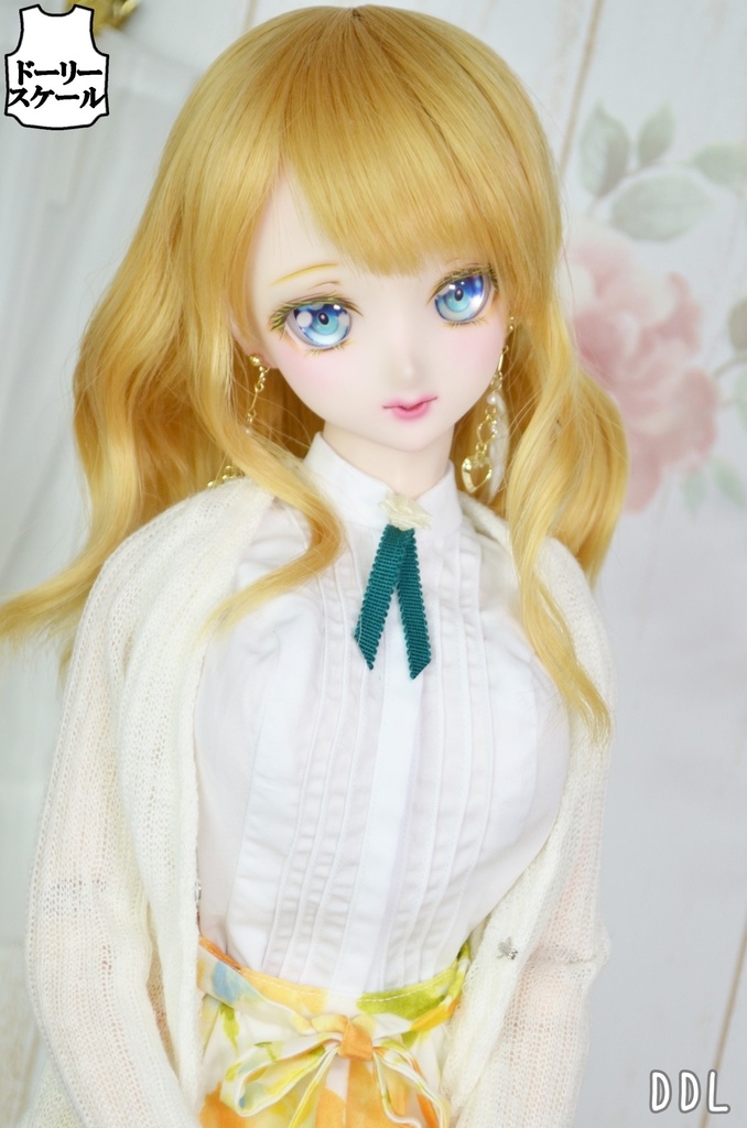 ピンタックノースリーブの型紙 Pintucked sleeveless pattern