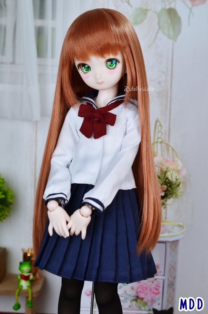 細幅プリーツスカートの型紙 Narrow pleated skirt pattern