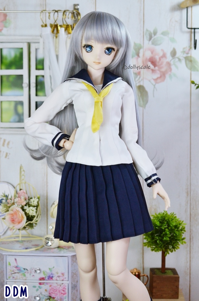 細幅プリーツスカートの型紙 Narrow pleated skirt pattern