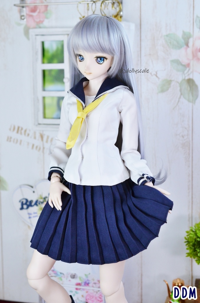 細幅プリーツスカートの型紙 Narrow pleated skirt pattern