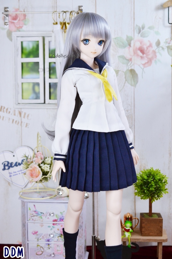 細幅プリーツスカートの型紙 Narrow pleated skirt pattern