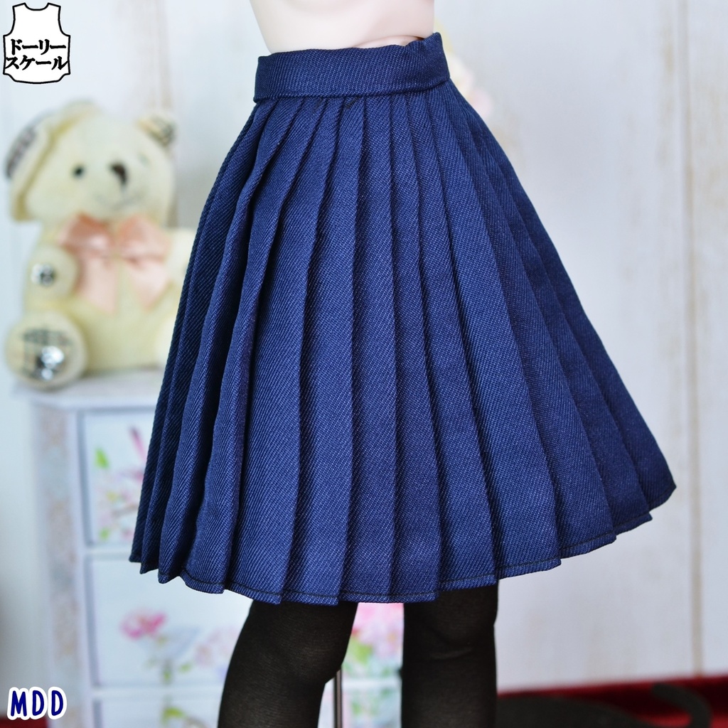 細幅プリーツスカートの型紙 Narrow pleated skirt pattern