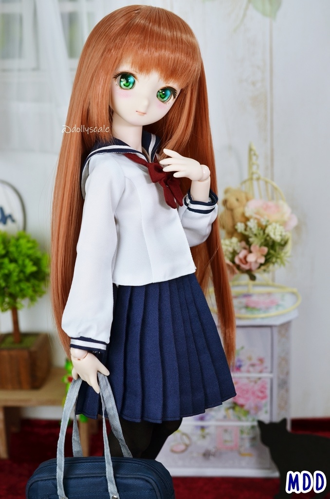 細幅プリーツスカートの型紙 Narrow pleated skirt pattern