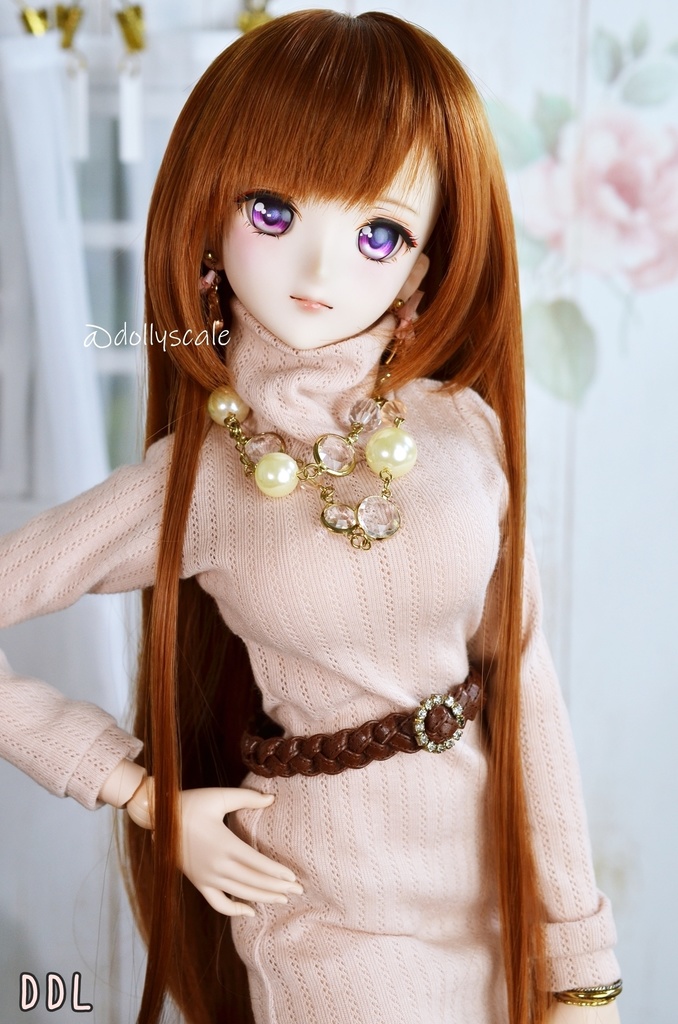 ゆるネックワンピースの型紙 Loose Neck Dress pattern