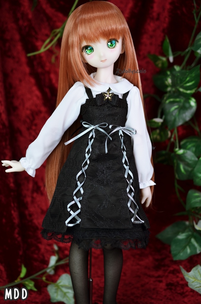 丸襟後開きブラウスの型紙 Pattern for round-collared blouse with back opening