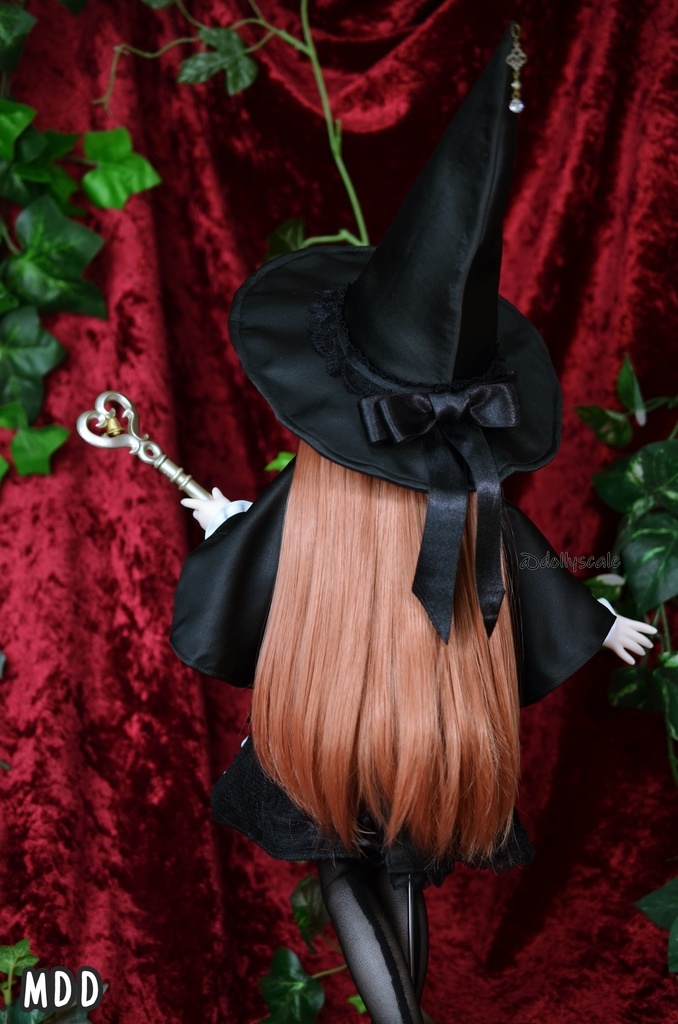 とんがり帽子の型紙 Pointy hat pattern