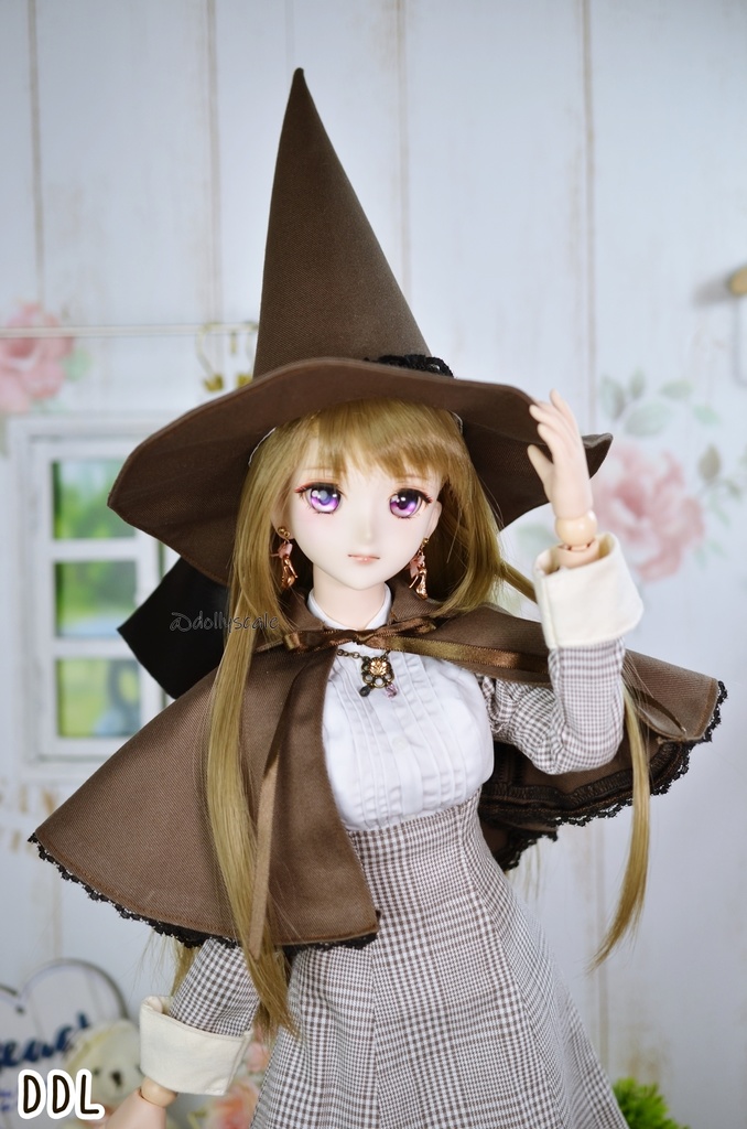とんがり帽子の型紙 Pointy hat pattern
