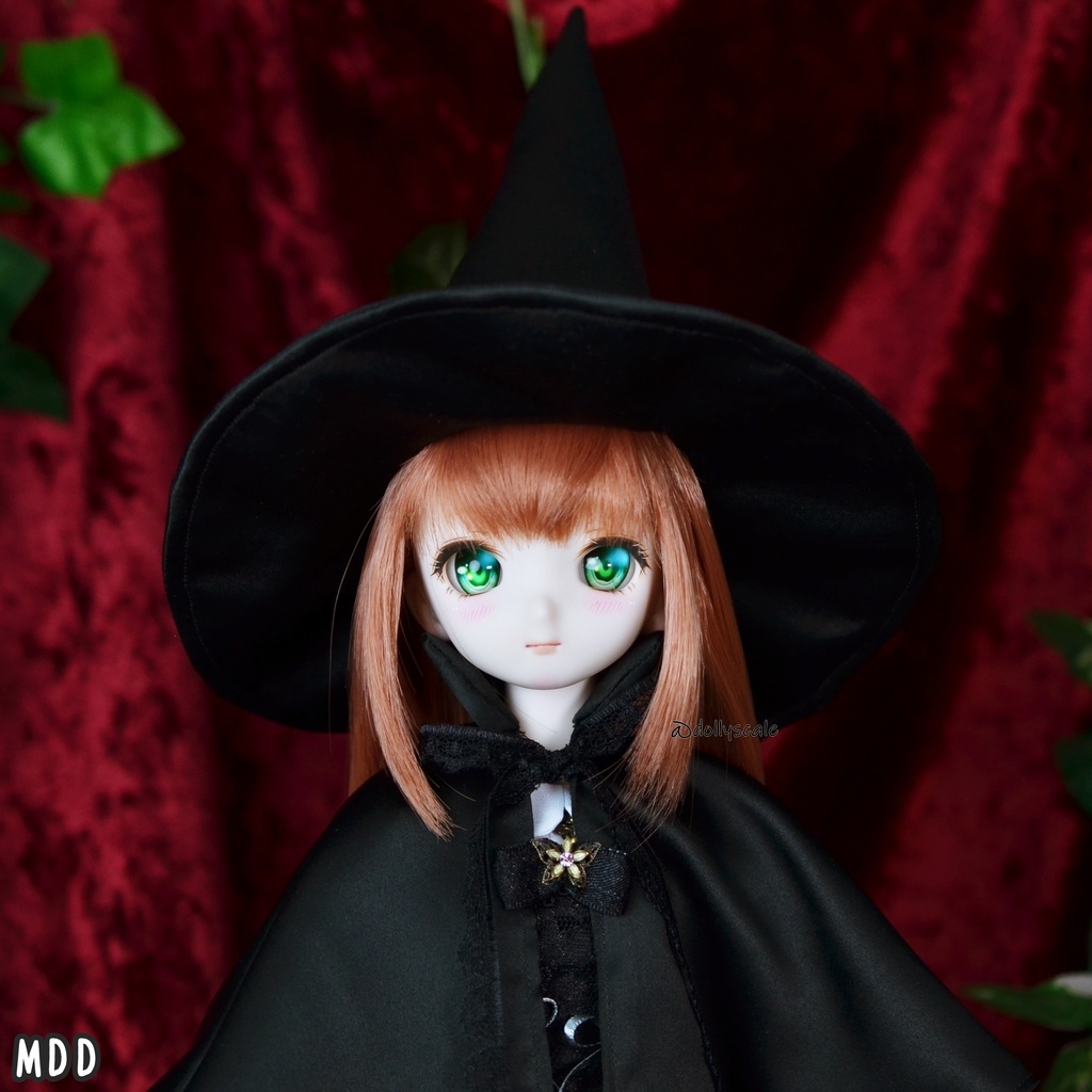 とんがり帽子の型紙 Pointy hat pattern