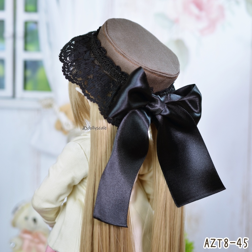 キャノチエ(カンカン帽)の型紙 Canotier pattern