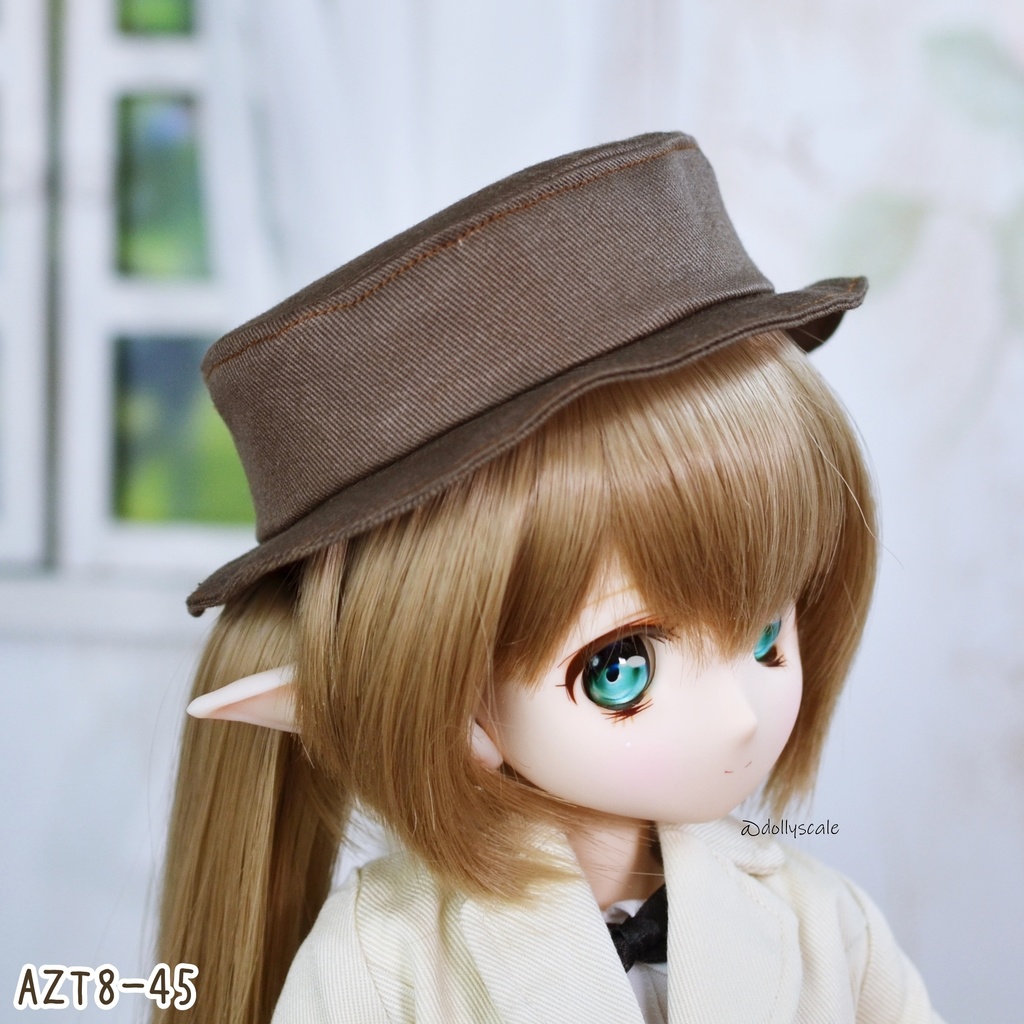 キャノチエ(カンカン帽)の型紙 Canotier pattern