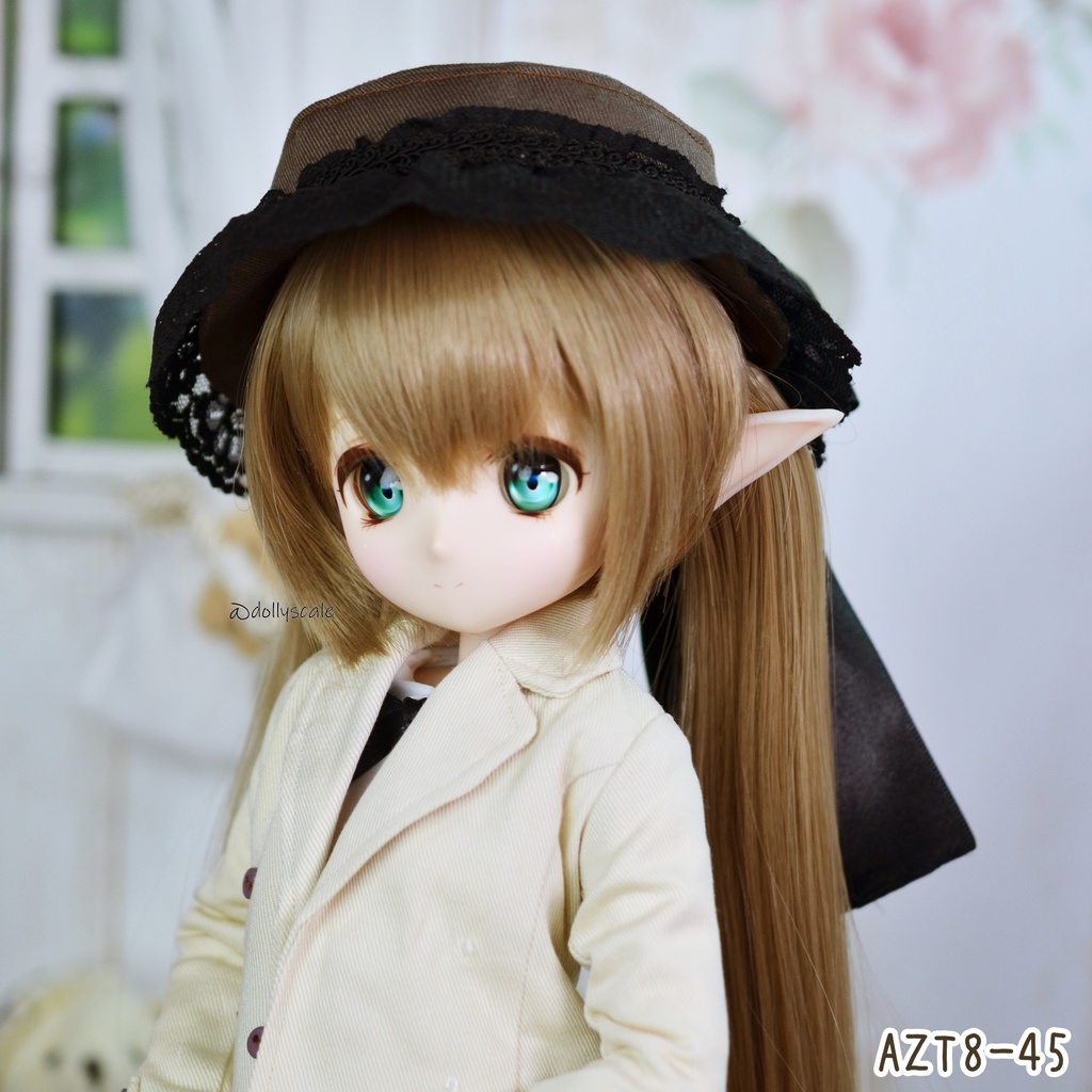 キャノチエ(カンカン帽)の型紙 Canotier pattern