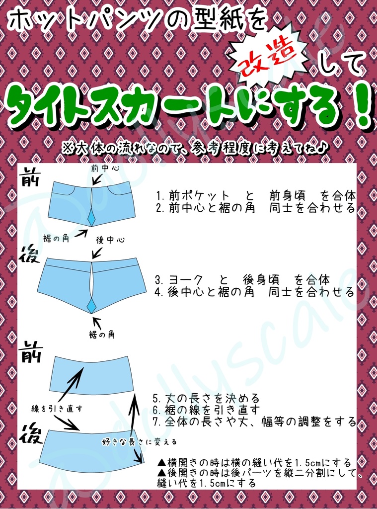 改造方法まとめ Summary of modification methods