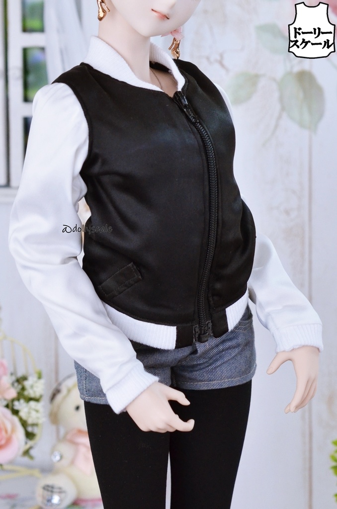 フライトジャケットの型紙 Flight jacket pattern