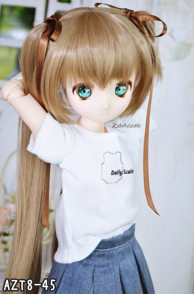 UネックTシャツの型紙 U-neck T-shirt pattern