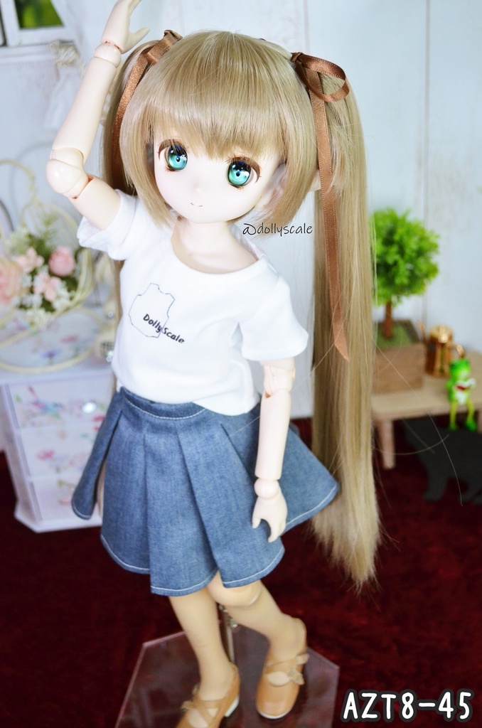 UネックTシャツの型紙 U-neck T-shirt pattern