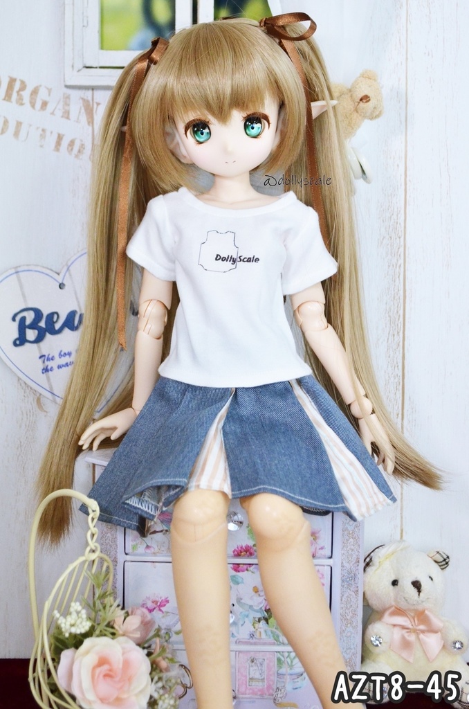 UネックTシャツの型紙 U-neck T-shirt pattern