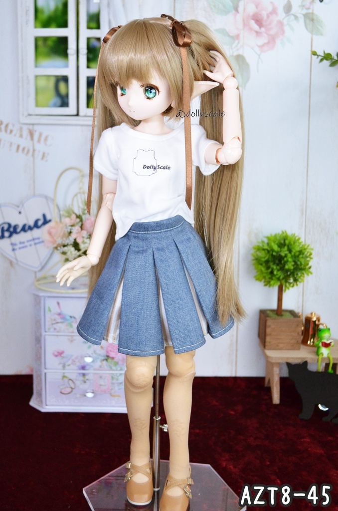 UネックTシャツの型紙 U-neck T-shirt pattern