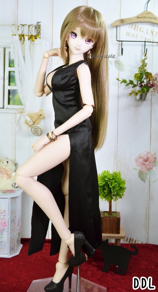 Vネックスリットワンピースの型紙 V-Neck Slit Dress pattern