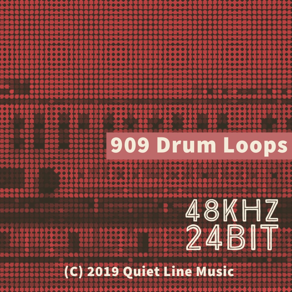 [BGM素材 ドラムループ ヴィンテージリズムマシン サンプルパック] 909 Drum Loops