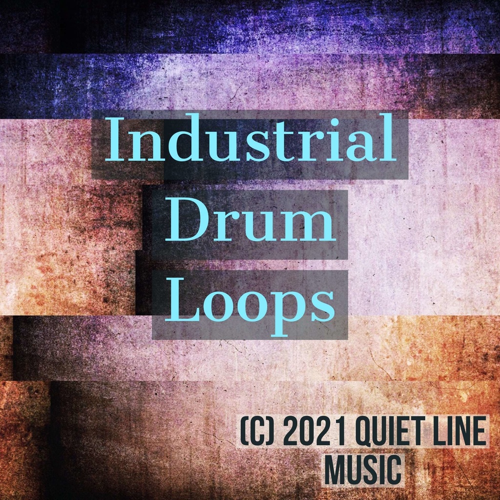 [ドラムループ][サンプルパック]インダストリアル・ドラムループ　Industrial Drum Loops