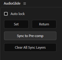【After Effects Script】オーディオレイヤー管理スクリプト AudioGlide