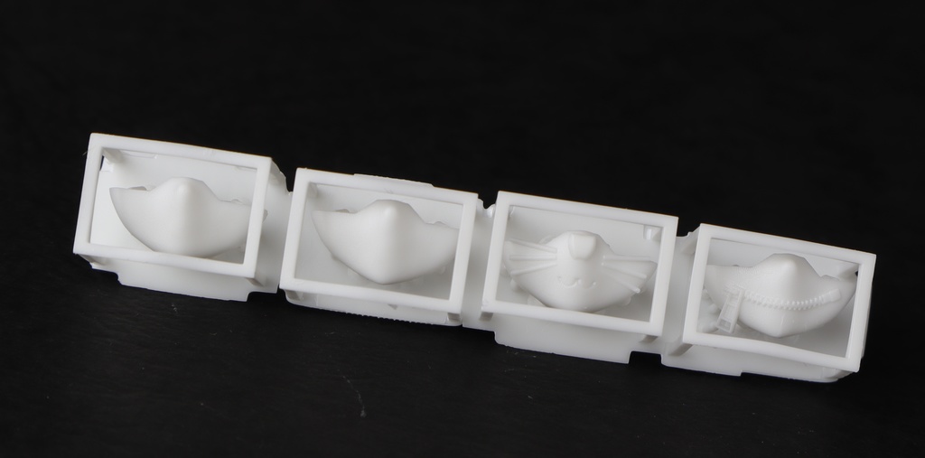 口元マスク4つセット