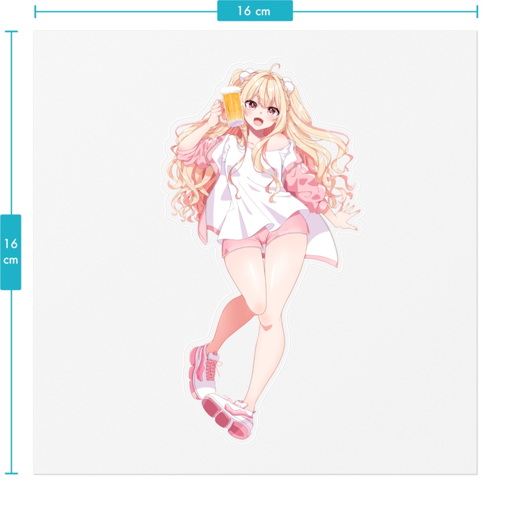 あるちとKPクリアステッカー