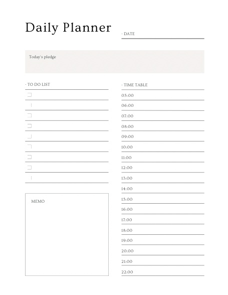 7月 デジタルプランナー