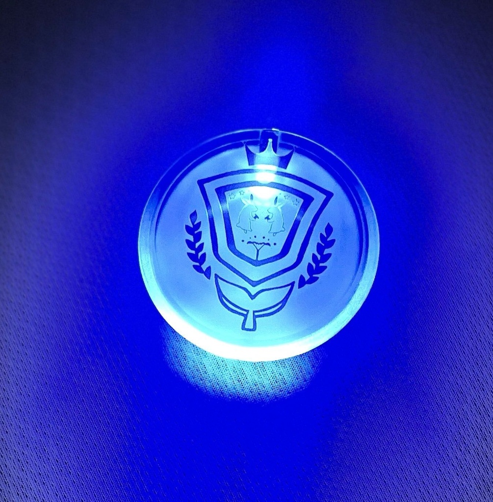 光るLEDバッジ