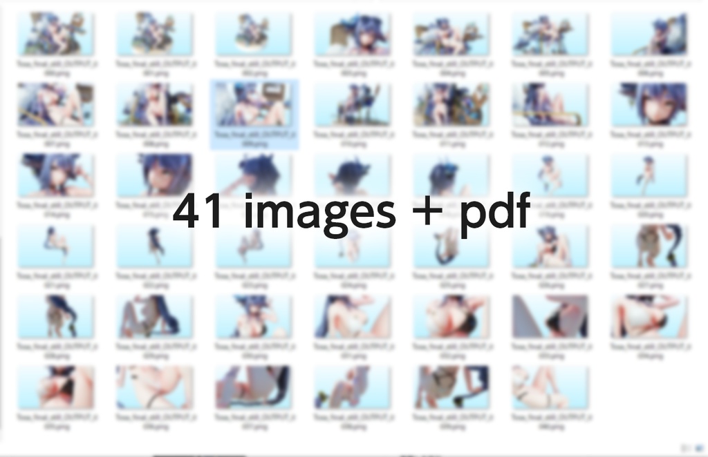 アズールレーン 土佐 鳴子小夏 3Dデータ・CG集