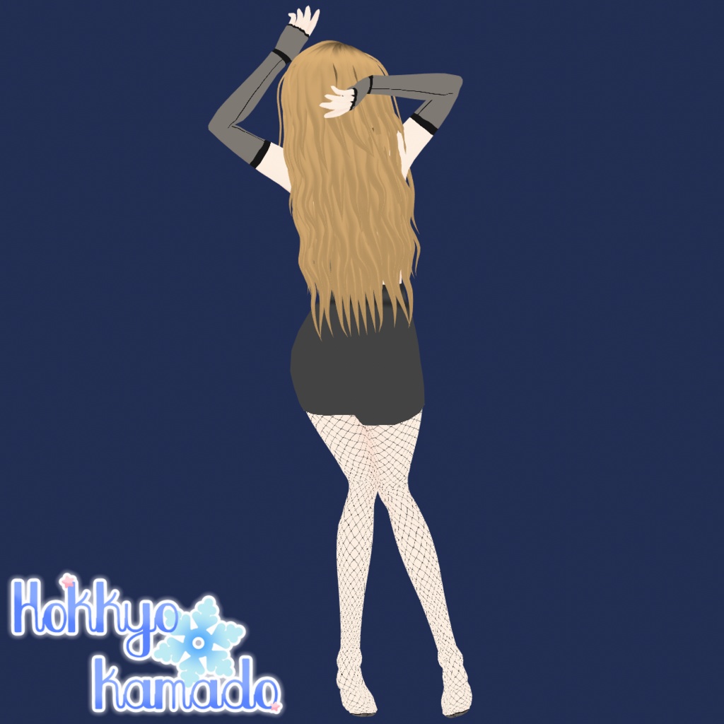 E-girl like package (Hair preset not included)