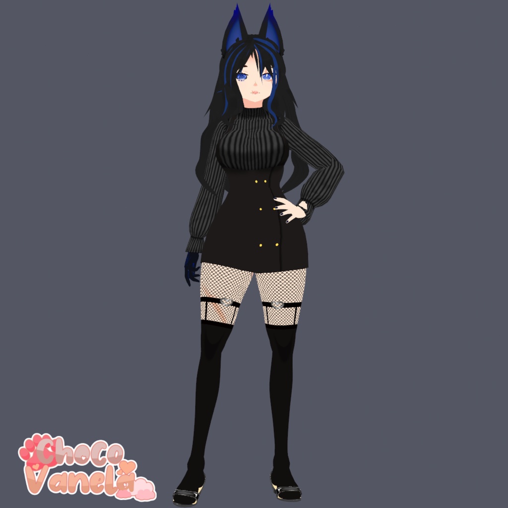 Cute dark dress//かわいいダークドレス