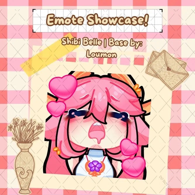 Animated Emote - Yae MikoGASM 🌸🦊