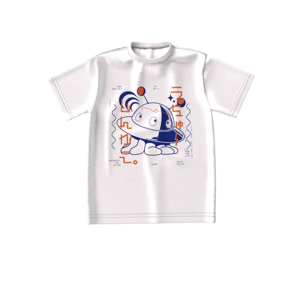 蘭蘭 うちゅーじんかも。Tシャツ