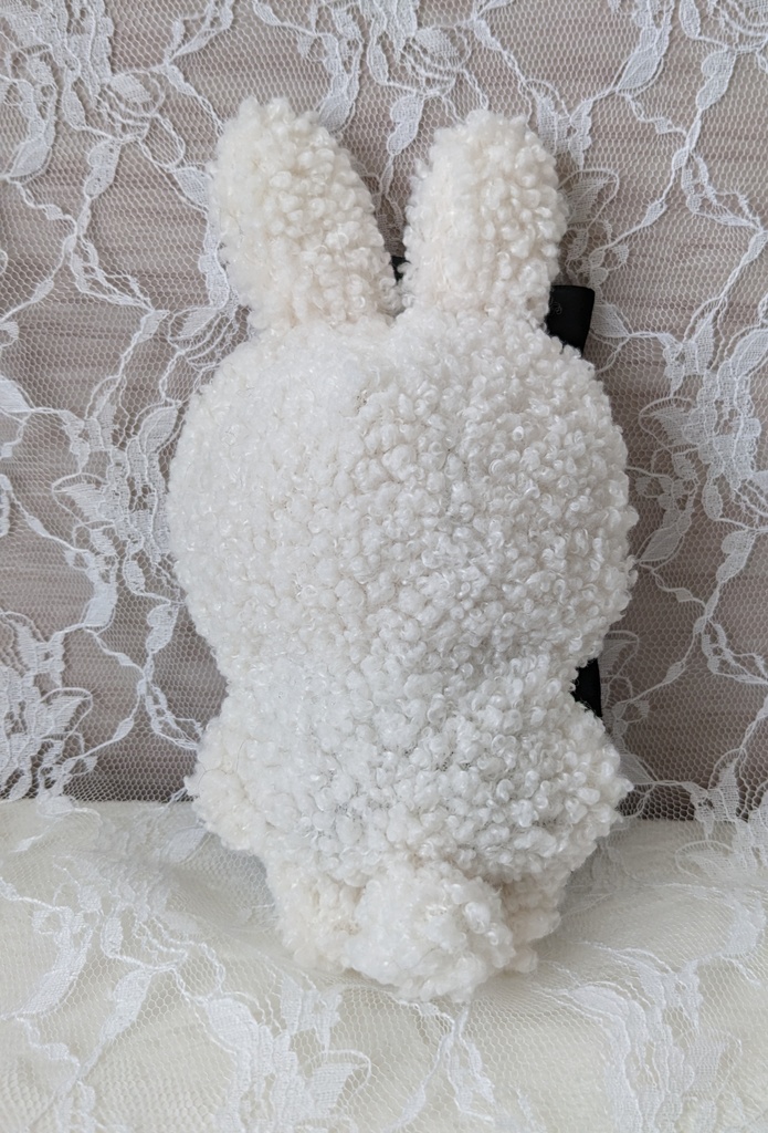 ぬい着ぐるみ♡白うさぎ♡黒りぼん♡10~12cm用