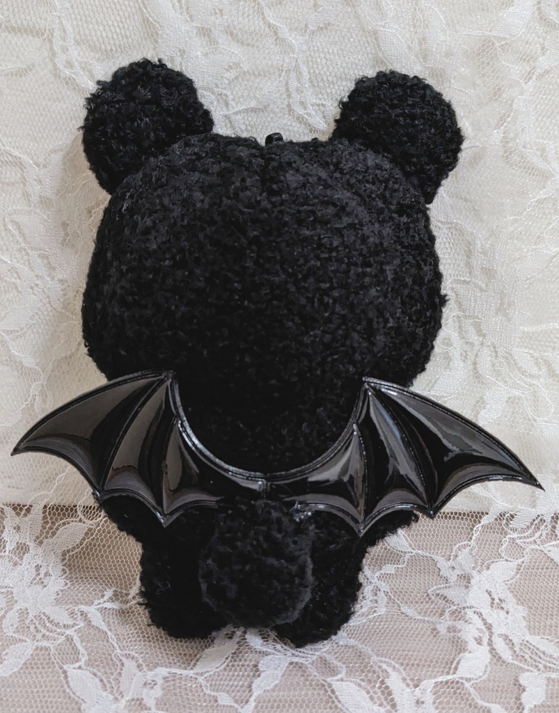 ぬい着ぐるみ♡黒くま♡ヴァンパイアくま♡10~12cm用