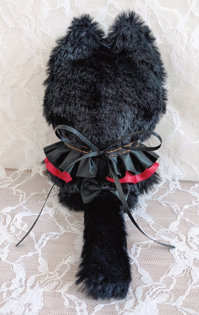 ぬい着ぐるみ♡貴族黒ネコさん♡10~12cm用