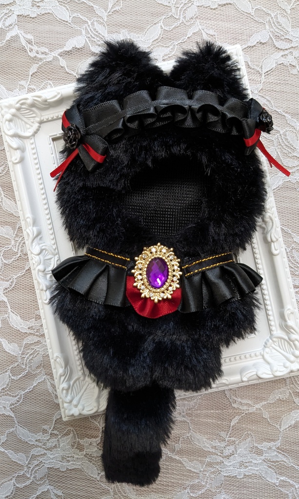 ぬい着ぐるみ♡黒貴族ネコさん Part.2♡10~12cm用