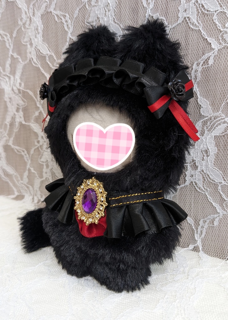 ぬい着ぐるみ♡黒貴族ネコさん Part.2♡10~12cm用