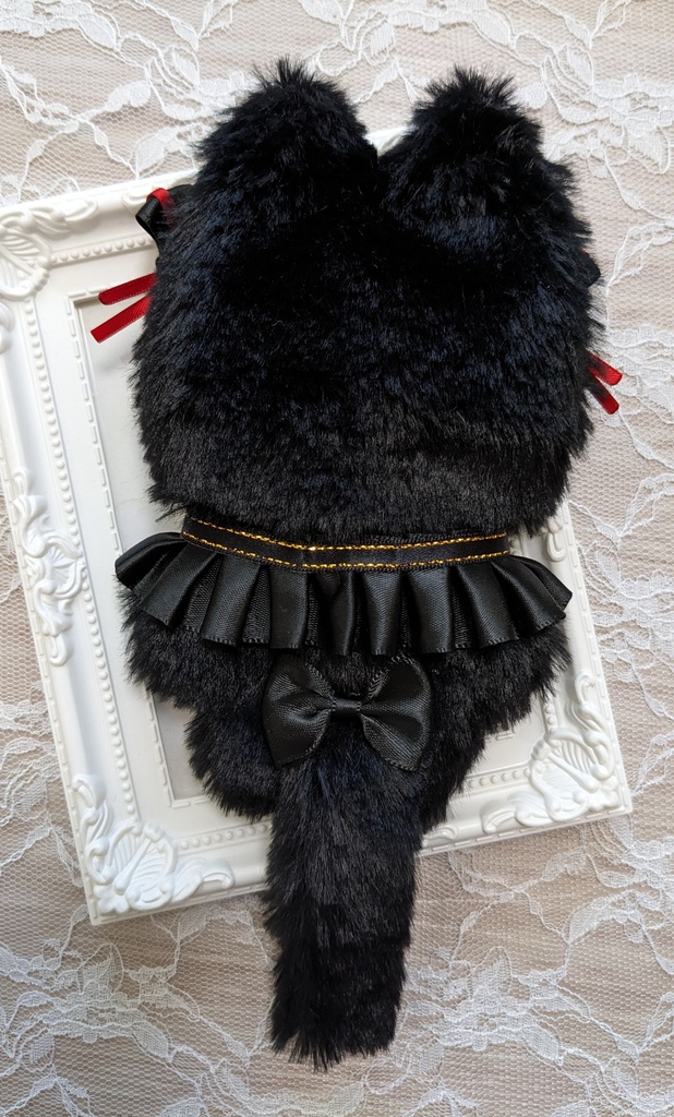 ぬい着ぐるみ♡黒貴族ネコさん Part.2♡10~12cm用