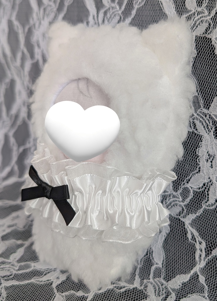 白ポメさん着ぐるみ♡10~12cm用