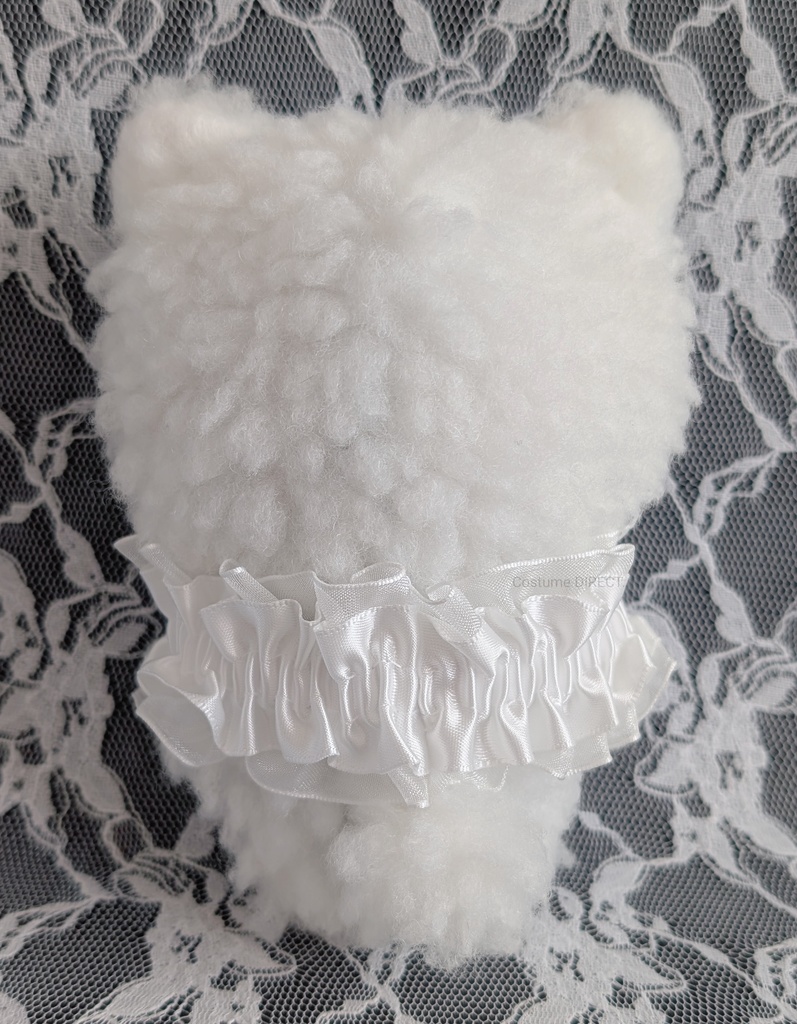 白ポメさん着ぐるみ♡10~12cm用