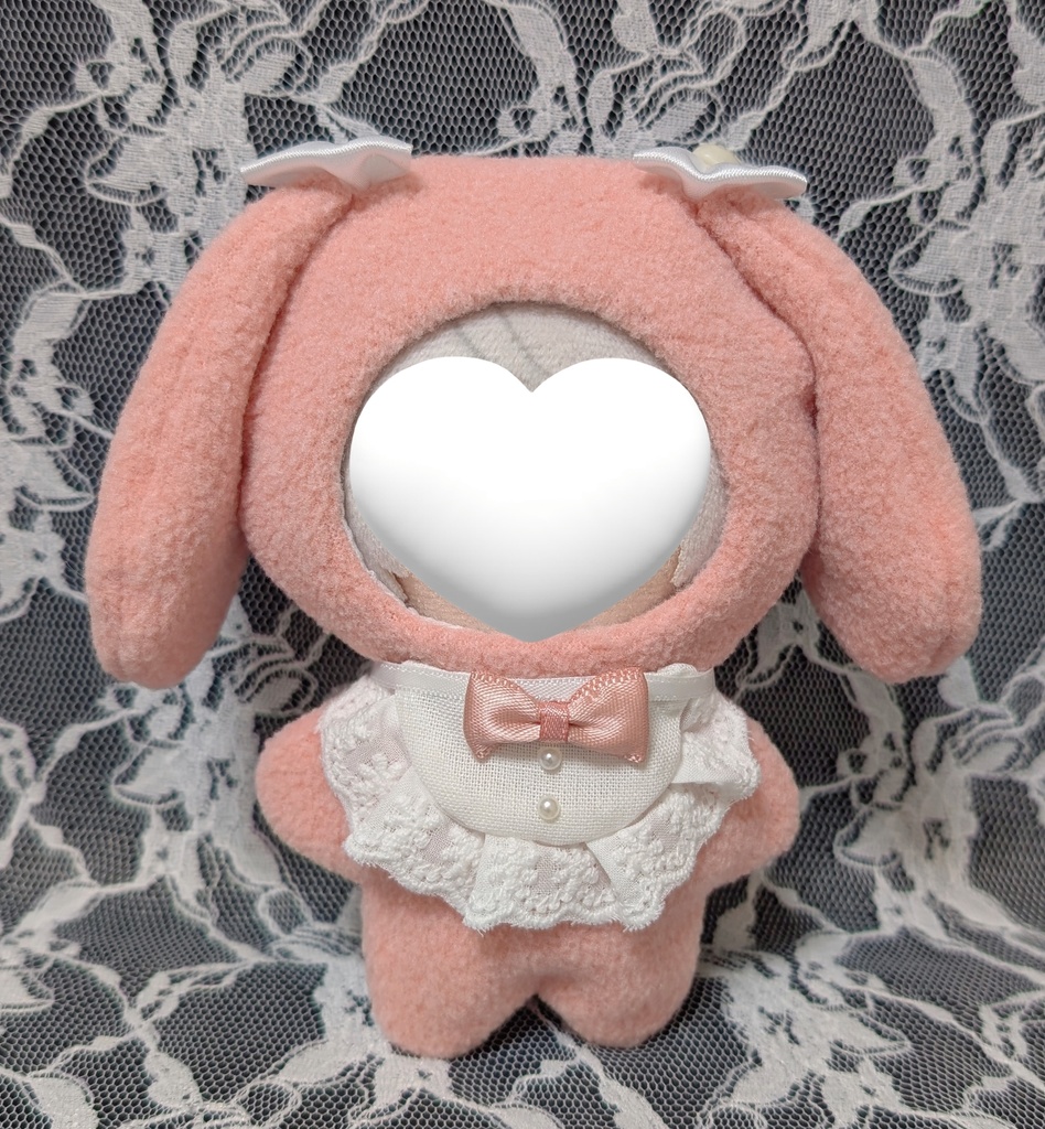 あったか着ぐるみ【うさぎType・ピンク】