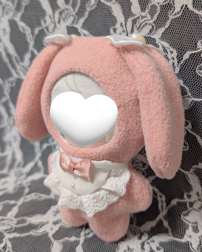 あったか着ぐるみ【うさぎType・ピンク】