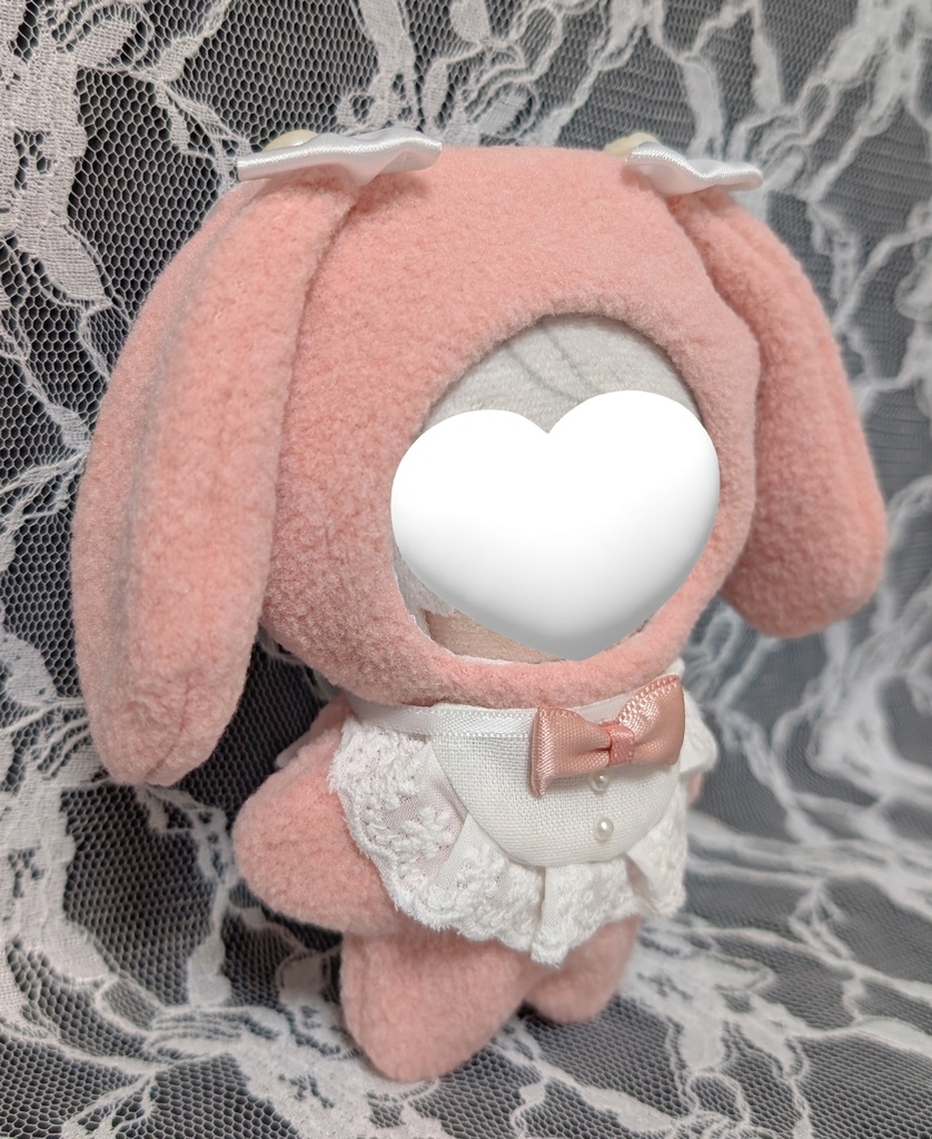 あったか着ぐるみ【うさぎType・ピンク】