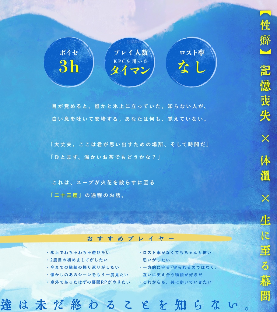 【CoCシナリオ】「上昇二十三度」SPLL:E191212