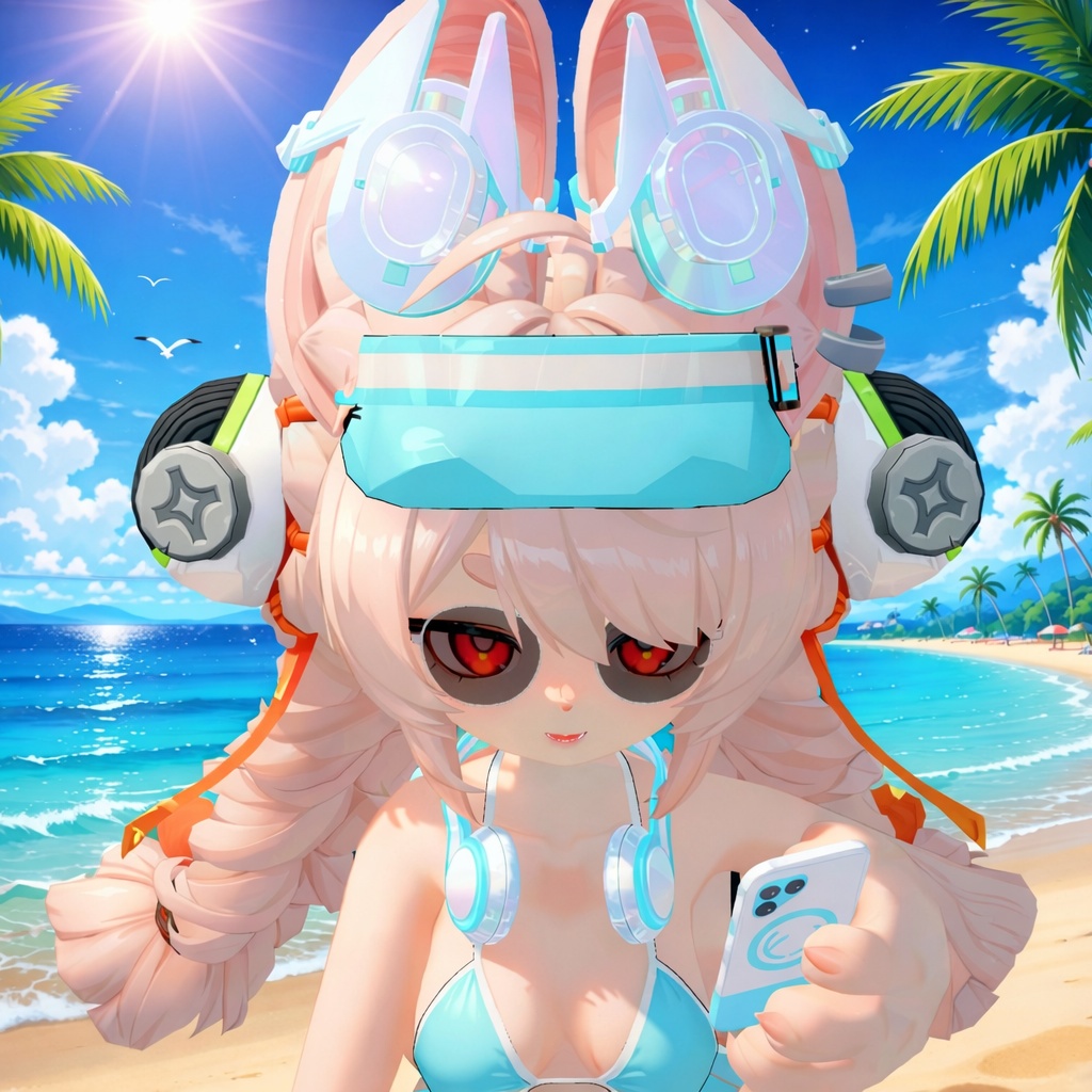 Beach Outfit for Bunny