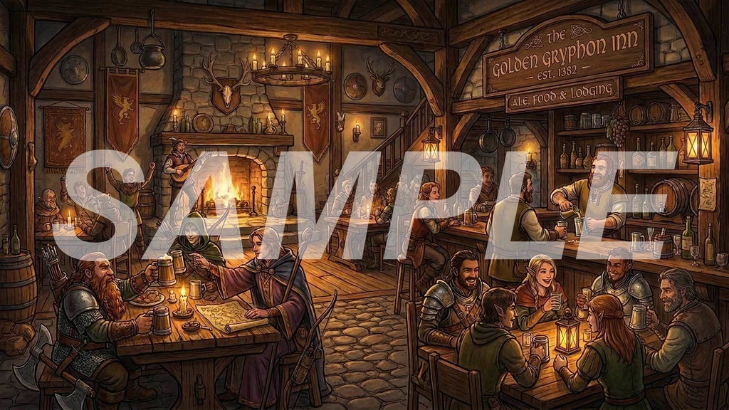 RPG向け背景画像素材集 ―街の風景―