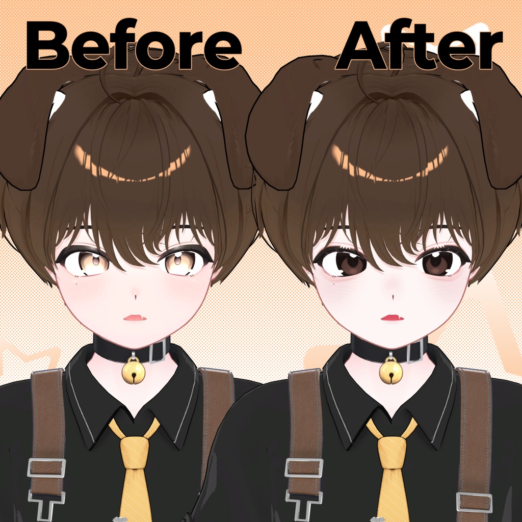 【Latte】Cookie Cream makeup