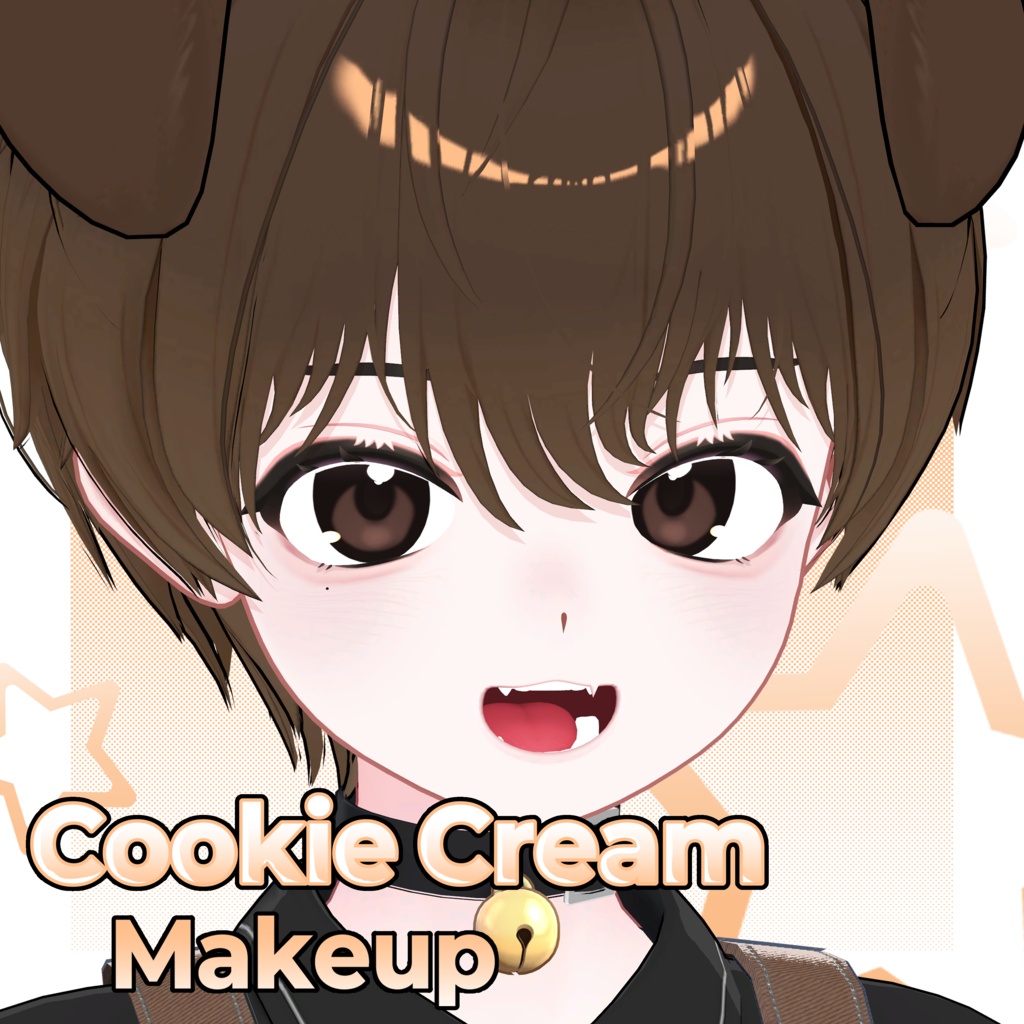 【Latte】Cookie Cream makeup